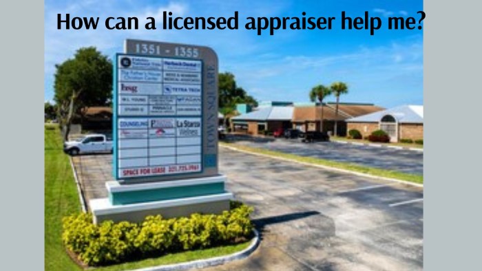 How can a licensed appraiser help me